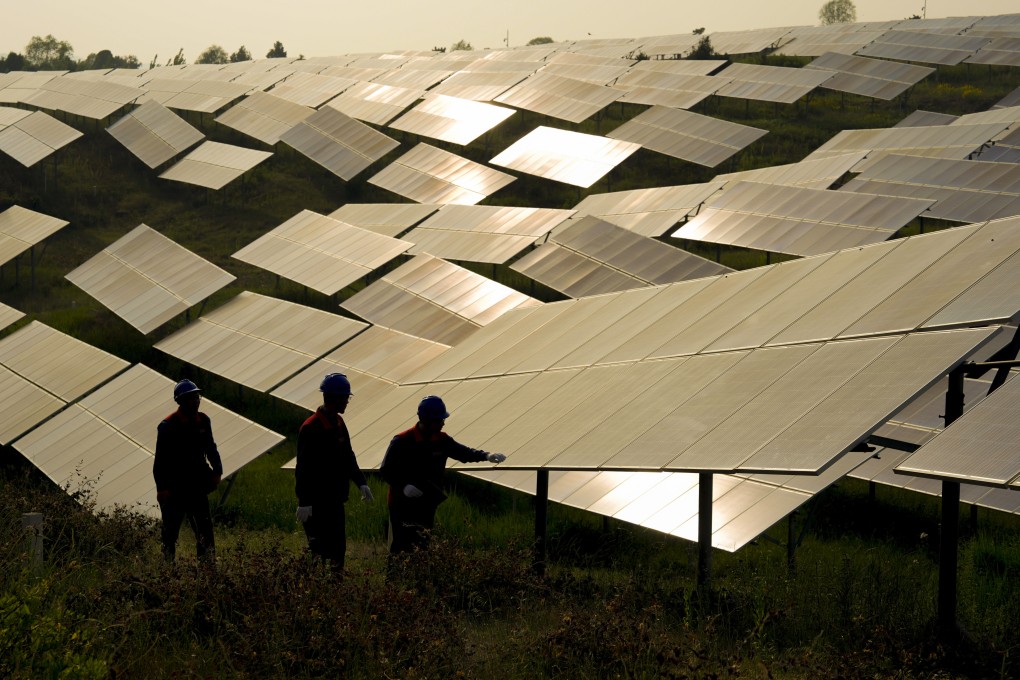 Nationwide solar-generation-capacity installation surged in China by 52.2 per cent in the first five months of 2024, year on year. Photo: Getty Images