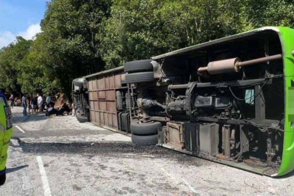 The victims of the crash were identified by police as Zhang Ping, 58, and Wang Shuhong, 49. Photo: Facebook/astrotraffic