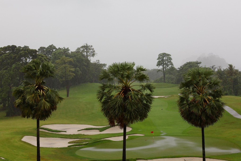 A golf club on Sentosa island in Singapore. Golf courses in the city state lease government land, leaving them vulnerable to changes in planning goals. Photo: Reuters