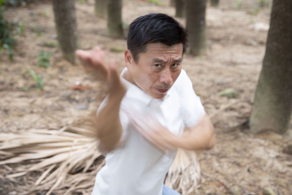 Jaden He Jingde is a three-times China national wushu champion who idolised Jet Li and now works in Hong Kong as a martial arts consultant to the film industry. Photo: Nathan Tsui