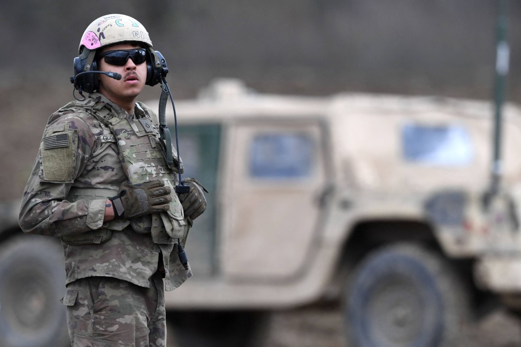 A US soldier near Eschenbach, southern Germany. File photo: AFP