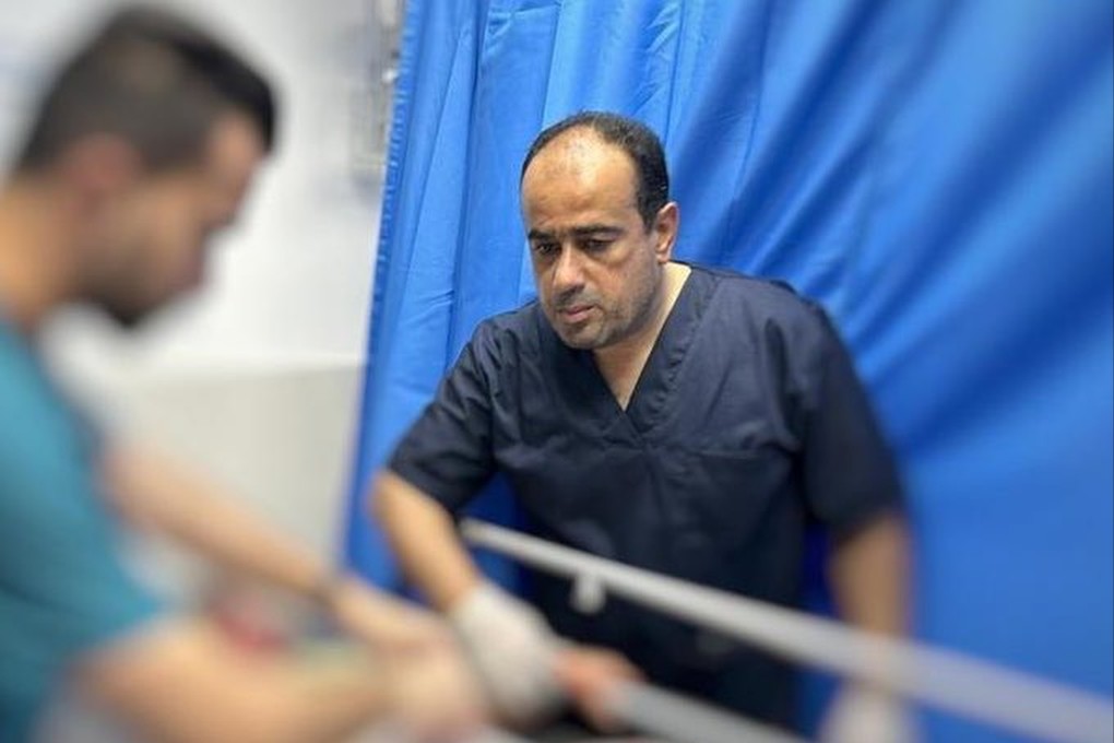 Israel released the director of Gaza’s main hospital, Mohammed Abu Selmia, on Monday, seven months after the military raided the facility over allegations it was being used as a Hamas command centre. Photo: Handout
