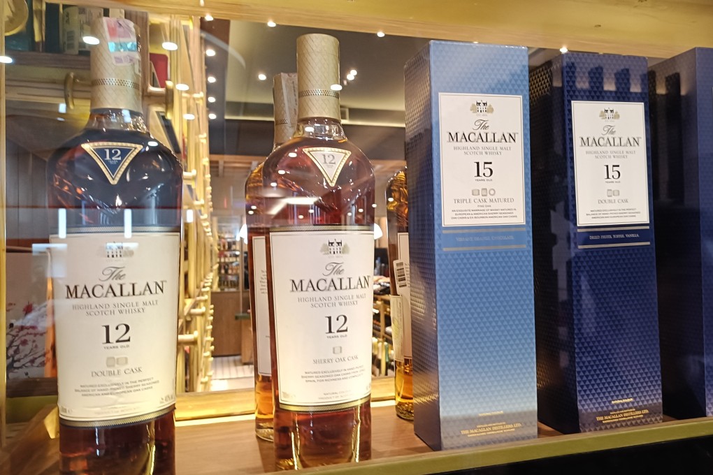 Scotland-based distiller Macallan is among the companies that set up or expanded in Hong Kong in the first half of the year. Photo: Shutterstock