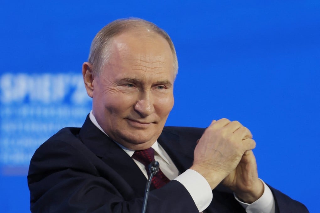 Russian President Vladimir Putin attends the St. Petersburg International Economic Forum in Saint Petersburg, Russia on June 7. Photo: Reuters