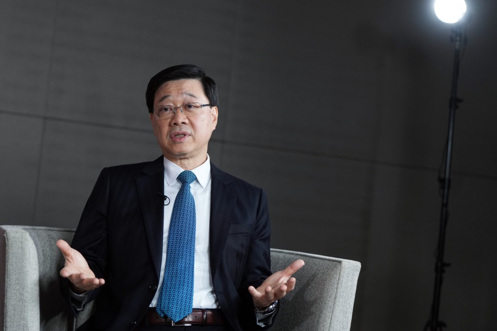 “Hong Kong is serious about promoting business, promoting economic cooperation,” John Lee said. Photo: Sam Tsang