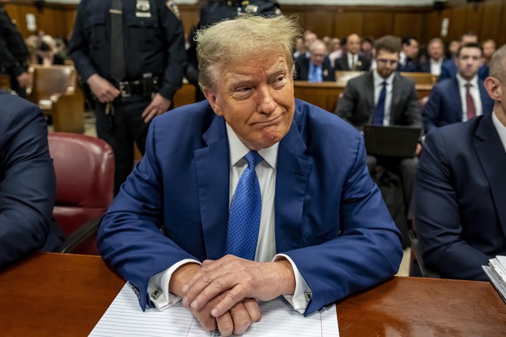 Former US President Donald Trump attends his hush money trial at Manhattan Criminal Court in New York City on May 20. Photo: Getty Images/TNS