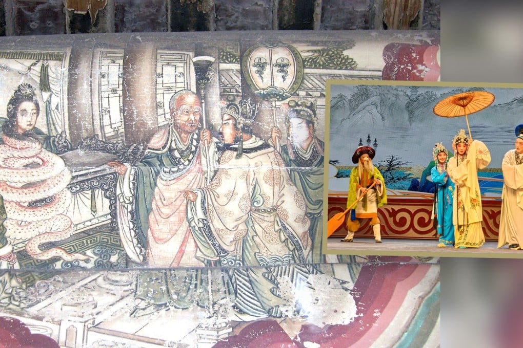 The timeless saga of “The Legend of the White Snake” weaves a mesmerising tale of forbidden love between a mortal man and an enchanting female snake spirit. Photo: SCMP composite/Wikipedia