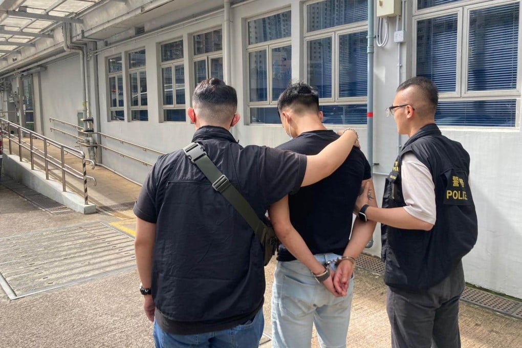 Police have rounded up 301 people in a crackdown on fraudsters who stole HK$370 million in scams. Photo: Hong Kong Police