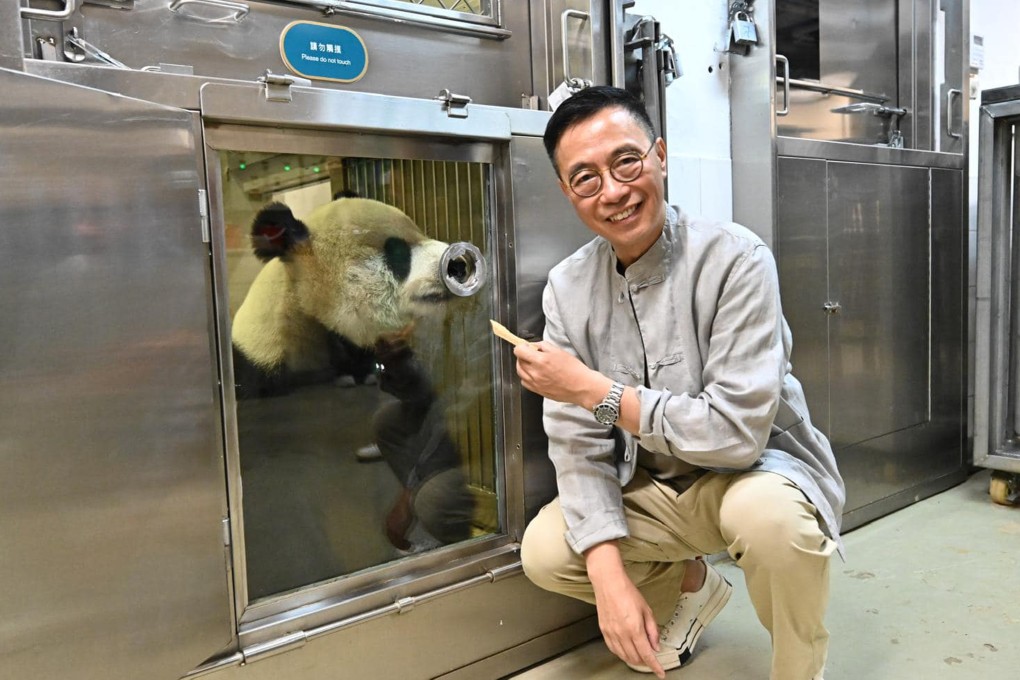 Tourism minister Kevin Yeung will lead a delegation Sichuan to prepare for the arrival of the giant pandas. Photo: Facebook/Kevin Yeung