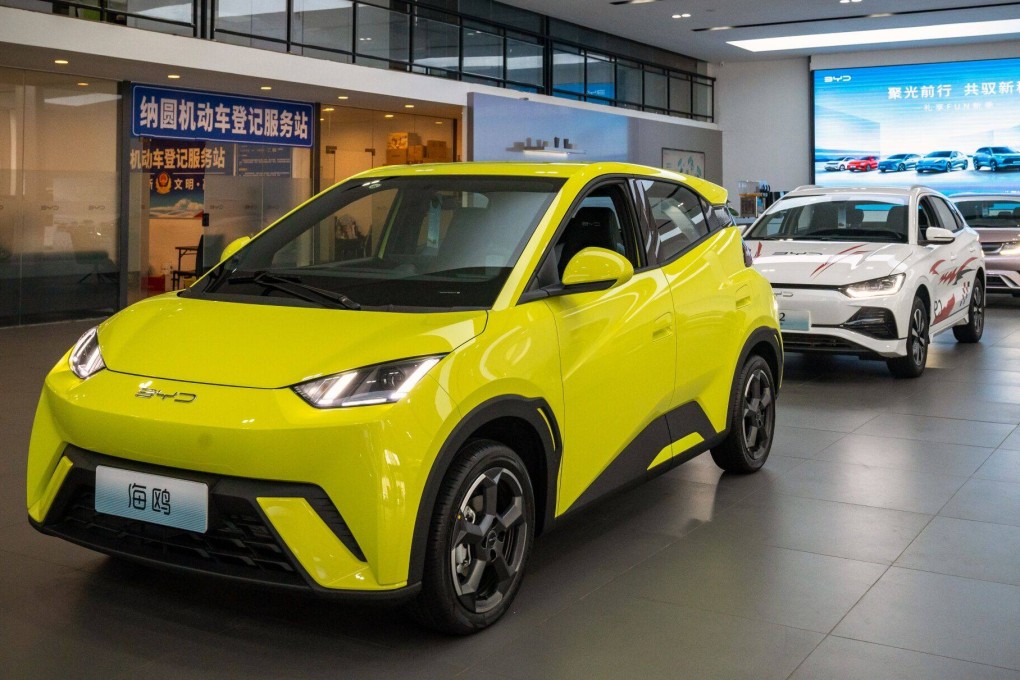 Thai authorities are investigating BYD’s dealers after a consumer complaint over aggressive discounting. Photo: Bloomberg