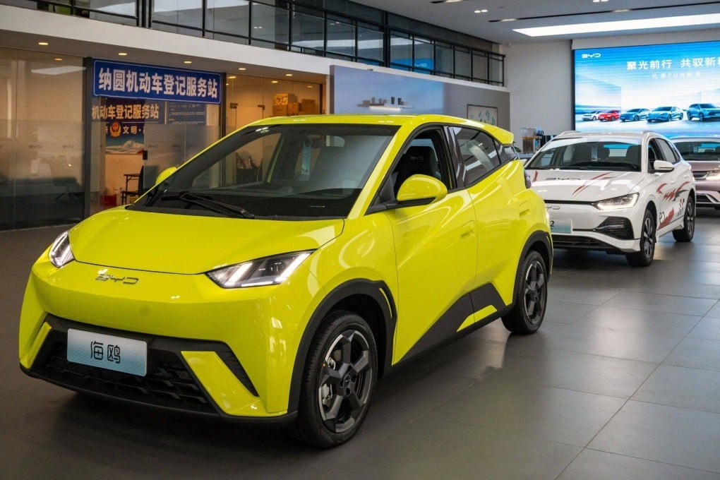 Thai authorities are investigating BYD’s dealers after a consumer complaint over aggressive discounting. Photo: Bloomberg