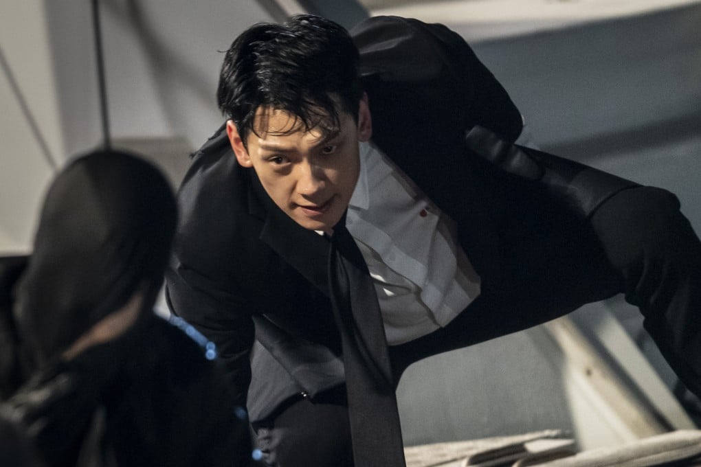K-pop star Jung Ji-hoon, also known as Rain, in a still from the new Disney+ Korean drama Red Swan, which co-stars Kim Ha-neul. Photo: Disney+