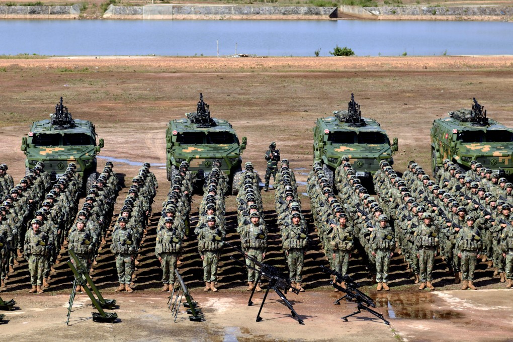 PLA troops pictured ahead of last year’s joint exercise in Laos. This year’s drill starts on Friday. Photo: Xinhua