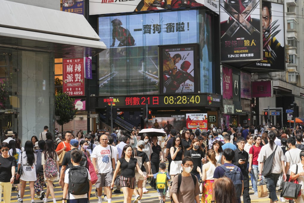 Causeway Bay on July 2. There is talk of a recovery in the second half of the year but it remains far off and green shoots remain fragile. Photo: Sam Tsang