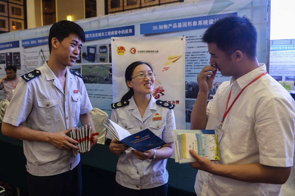 The head of China’s taxation authority has called for broader applications of data in management and enforcement of the country’s tax laws. Photo: Xinhua