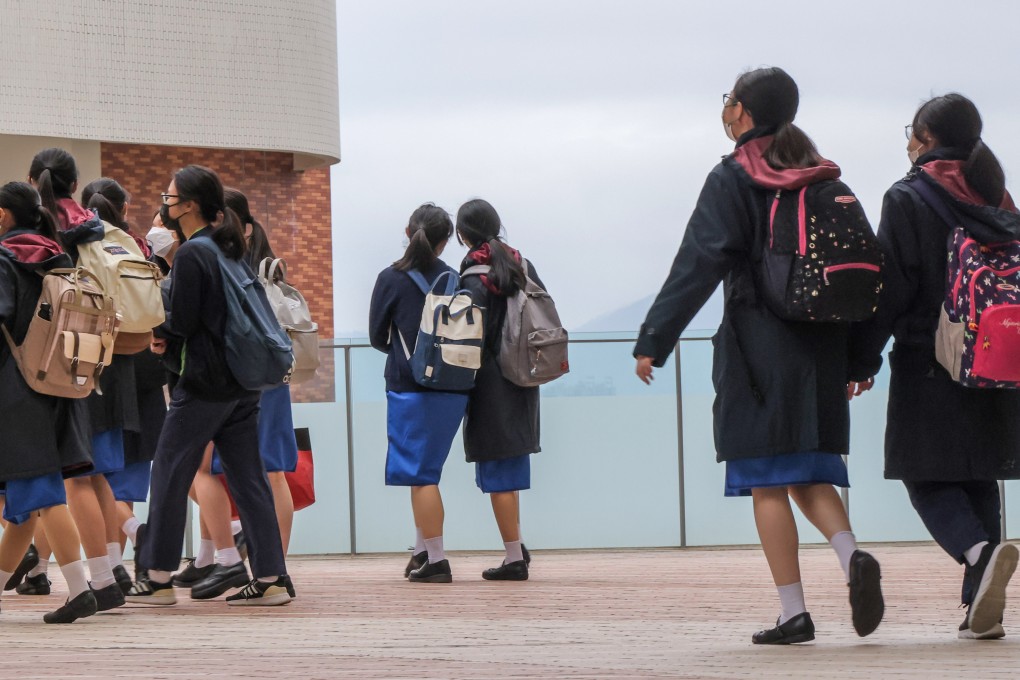 Ying Wa Girls’ School in the Mid-Levels. The projected population of Primary One pupils aged six in the coming seven years will drop by 31 per cent from 49,600 this year to 34,100 in 2030. Photo: Jelly Tse