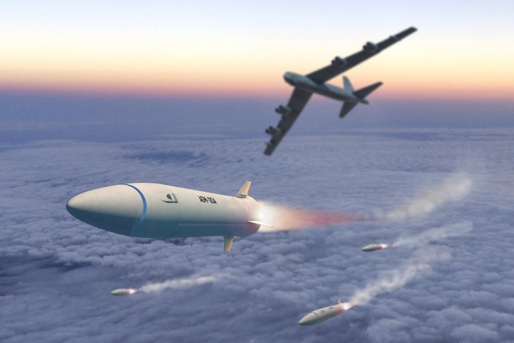 Hypersonic weapons are faster than traditional ballistic missiles and can also make unpredictable manoeuvres, enabling them to penetrate air-defence networks. Photo: Lockheed Martin/USAF