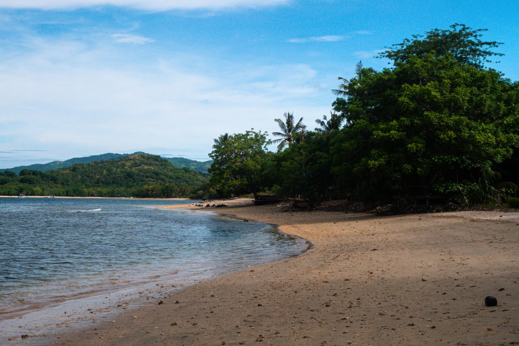 The beach in front of the Pearl Beach Resort on Gili Asahan, a beautiful, peaceful island off Lombok, Indonesia. Photo: Josh Edwards