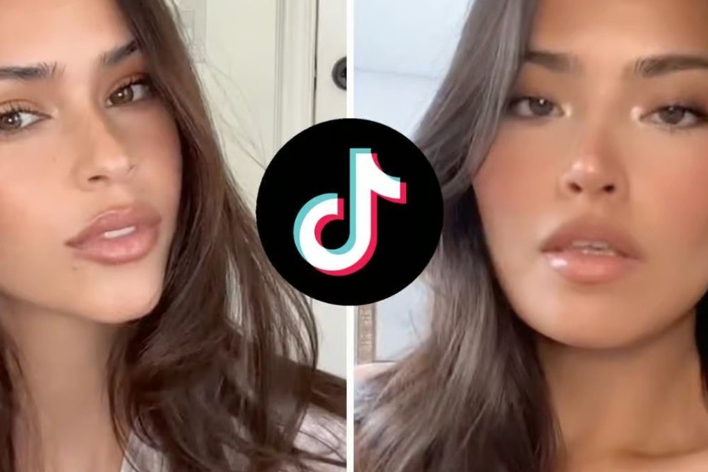 “Latte” make-up (pictured), “girl dinner”, “coastal grandma” – there is no end in sight to TikTok and its trends. Photo: TikTok