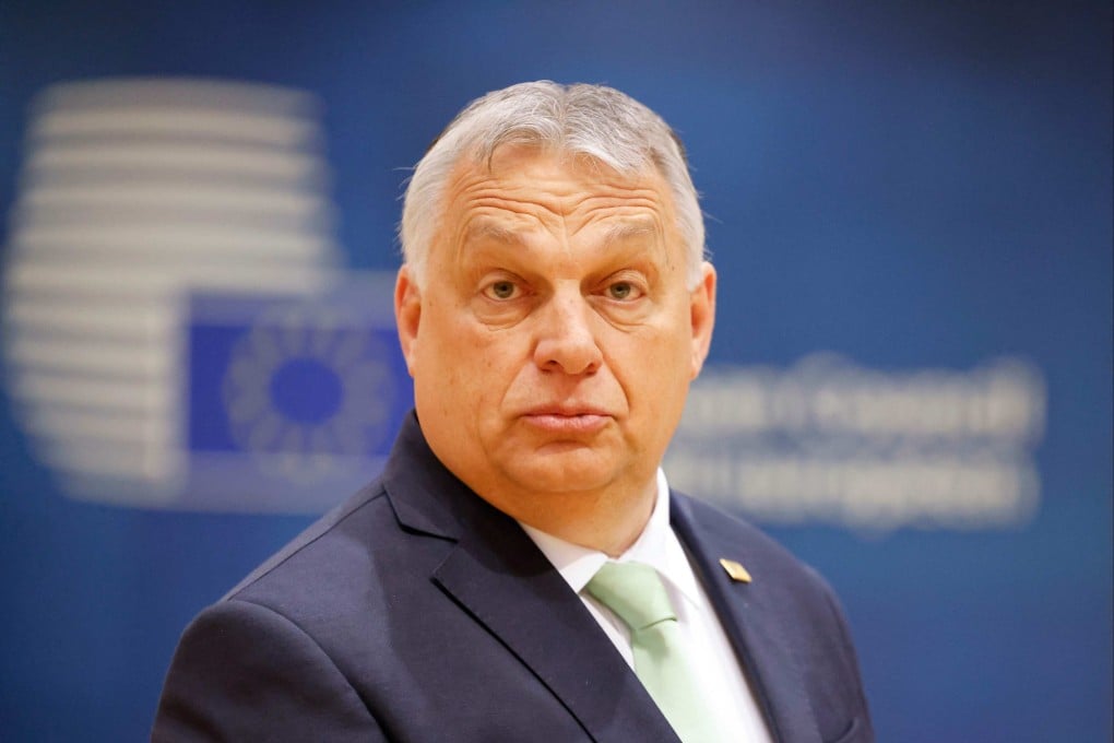 Hungary’s Prime Minister Viktor Orban arrives to attend an EU summit in Brussels in March 2023. Photo: TNS