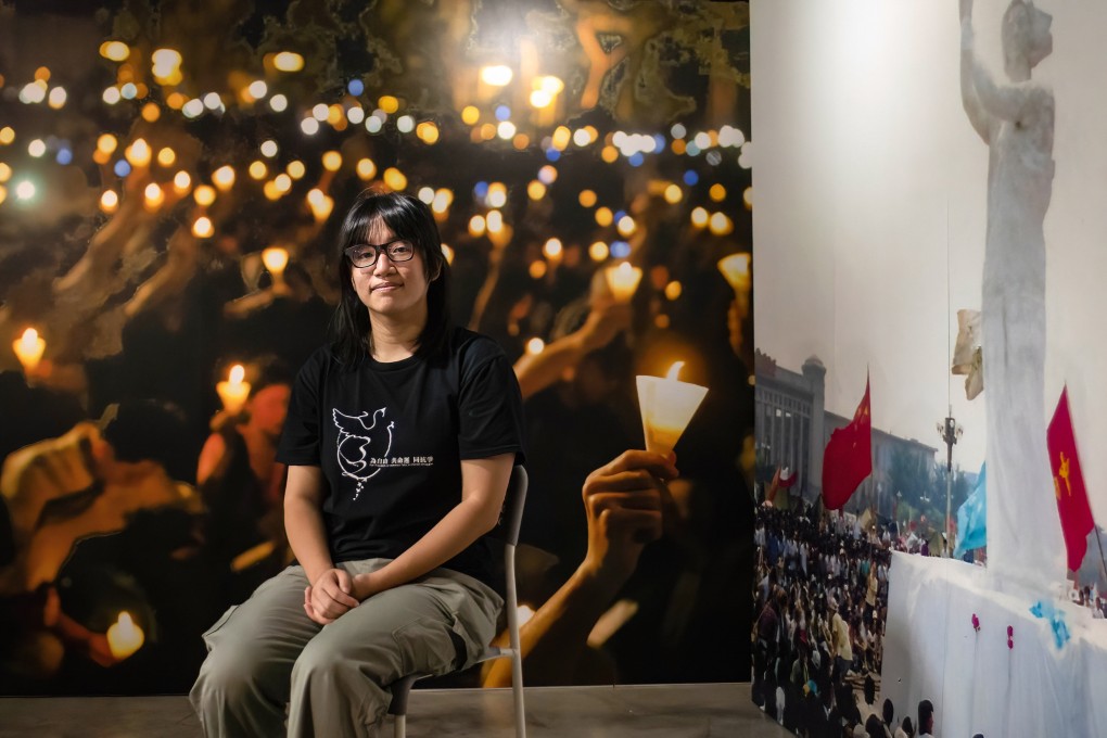 Activist Chow Hang-Tung fails in a bid to have a justice step down from her incitement to subversion trial . Photo: Getty Images