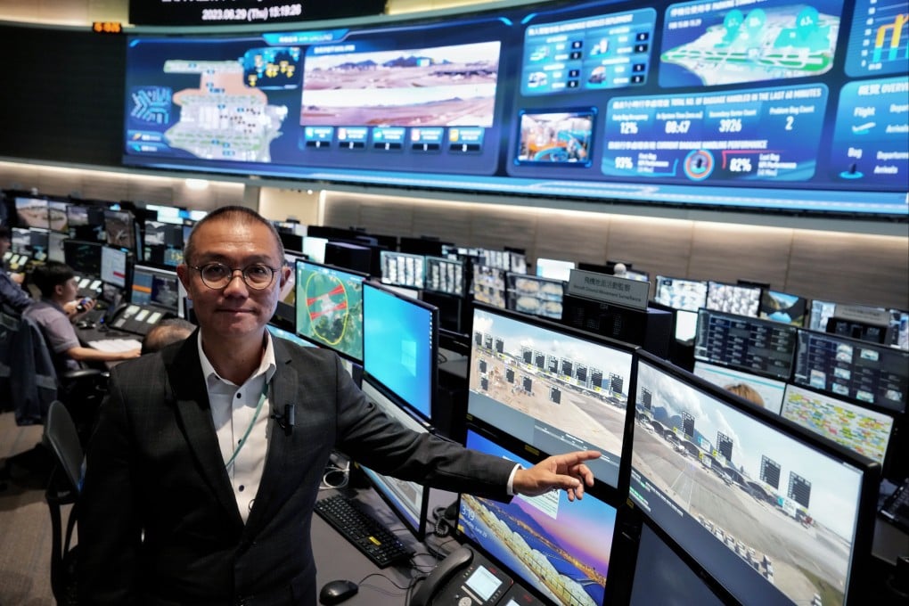 Authority executive director of airport operations Steven Yiu Siu-chung said Hong Kong is set to become the “world’s first airport to fully adopt a smart security screening system”. Photo: SCMP / Elson Li