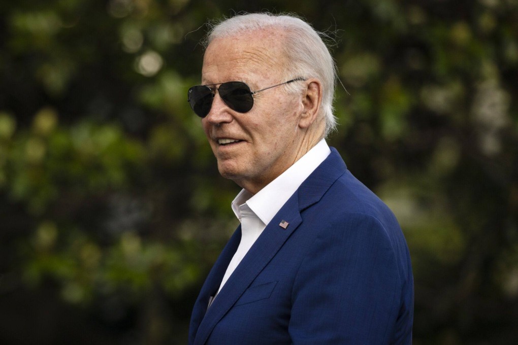 US President Joe Biden vowed to stay in the presidential race on Monday. Photo: Bloomberg