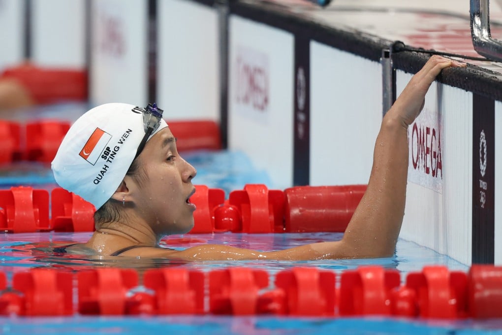 Quah Ting Wen has been dropped from the Singapore squad going to the Paris Olympics. Photo: Getty Images