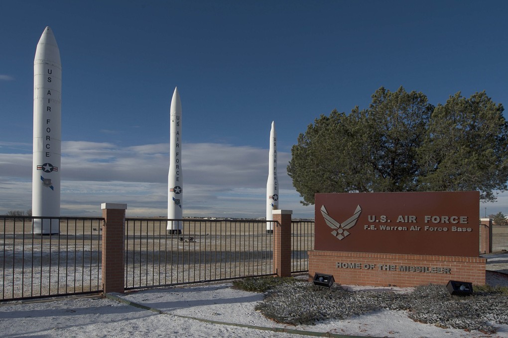 Francis E. Warren Air Force Base in Wyoming is home to part of the US arsenal of intercontinental ballistic missiles. Photo: US Air Force