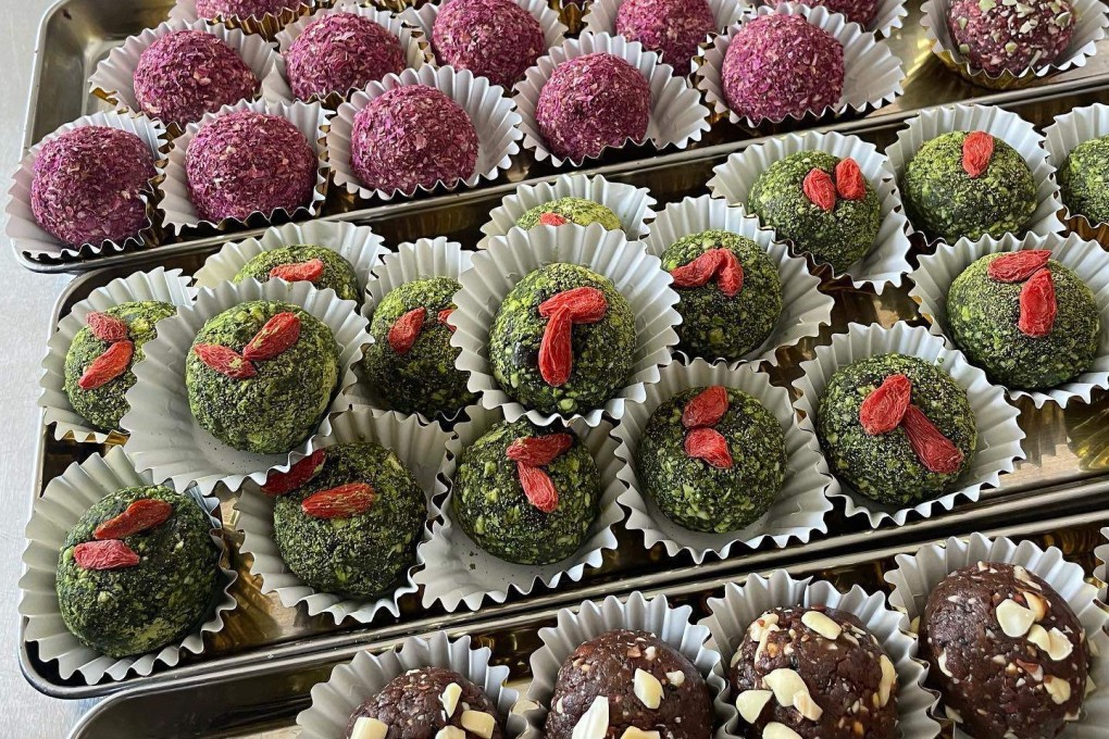 Power balls at Suphia’s Functional Foods, which also offers keto and vegan cakes, and other items, that are also organic and gluten-free. The shop in Central is one of Cavan Chan’s favourite places to eat in Hong Kong. Photo: Instagram/suphias.functional.foods