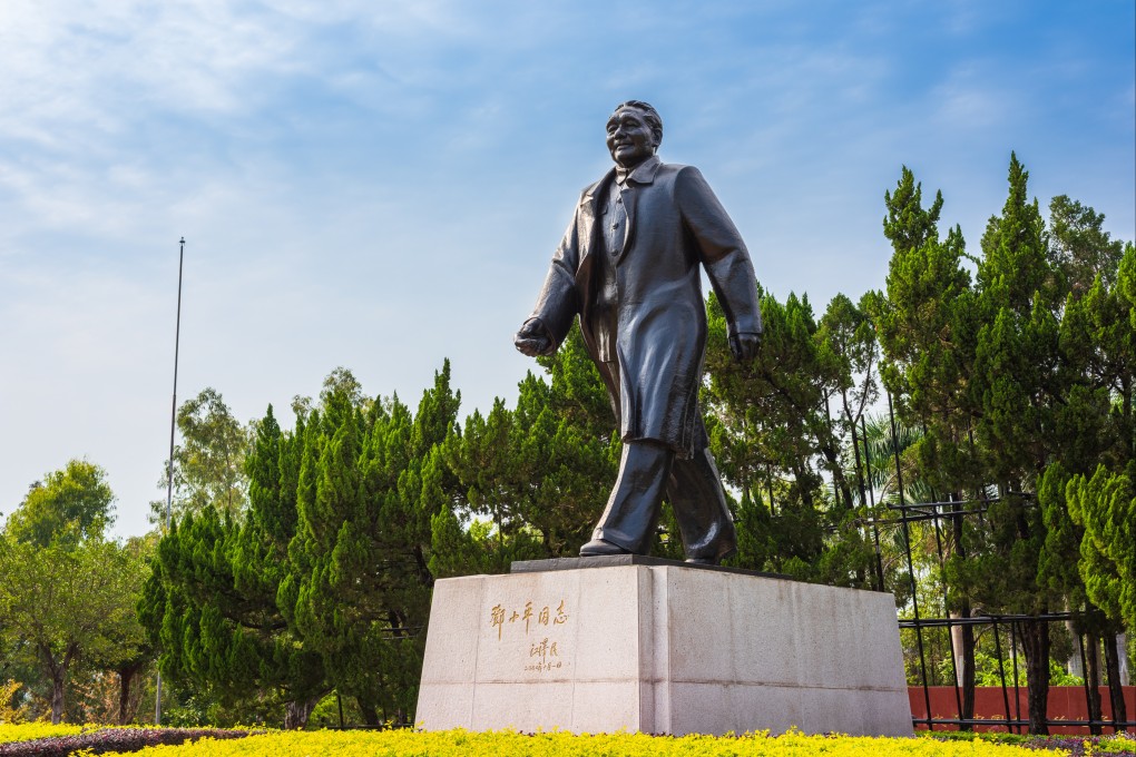 A bronze statue of China’s former paramount leader Deng Xiaoping, who established development as the party’s core priority in a 1992 speech. Photo: Shutterstock