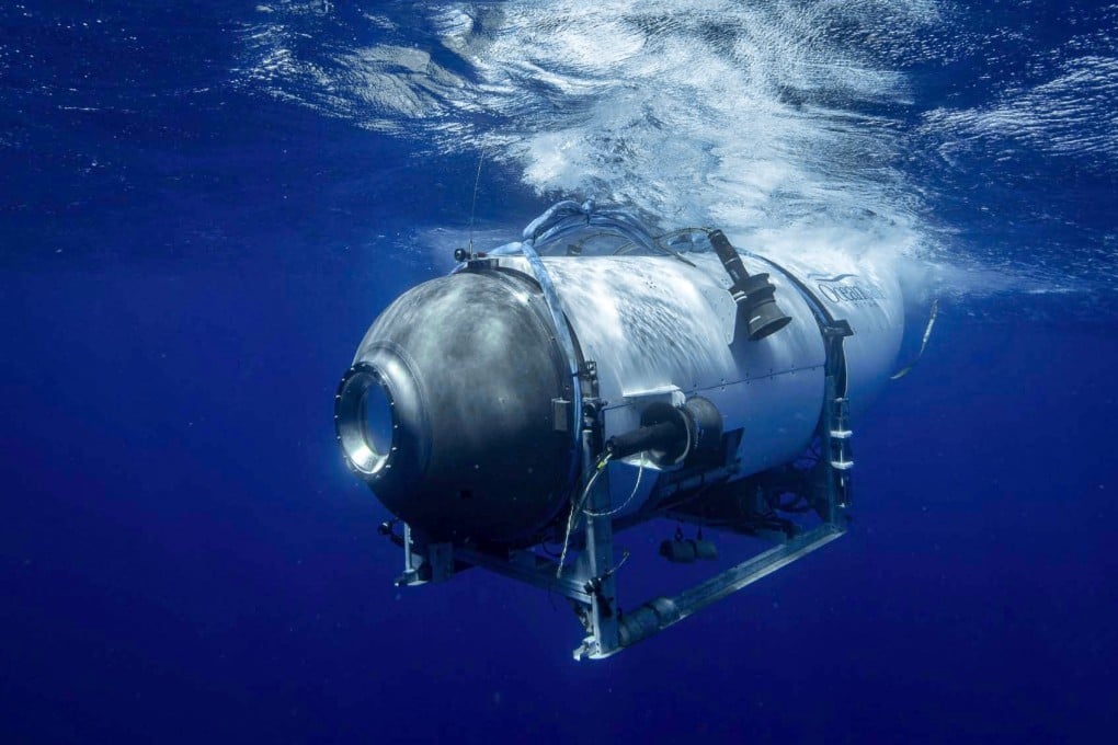 The Titan submersible, operated by OceanGate, imploded during an expedition to view the Titanic wreck on June 18, 2023. Photo: OceanGate Expeditions
