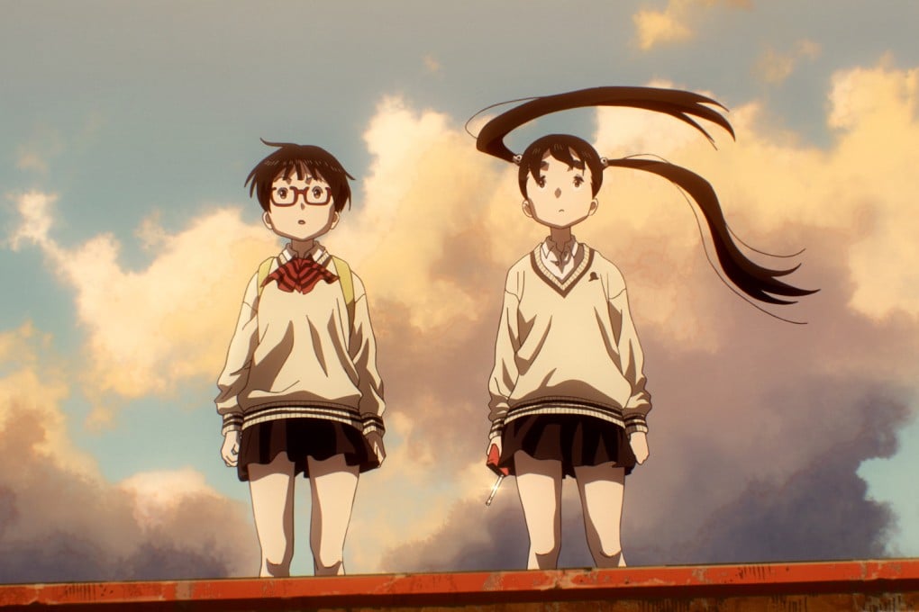 A still from Dead Dead Demon’s Dededede Destruction Part 1 (category: IIB, Japanese), voiced by Lilas Ikuta and Ano. Directed by Tomoyuki Kurokawa. Photo: Inio Asano/Shogakukan/DeDeDeDe Committee.