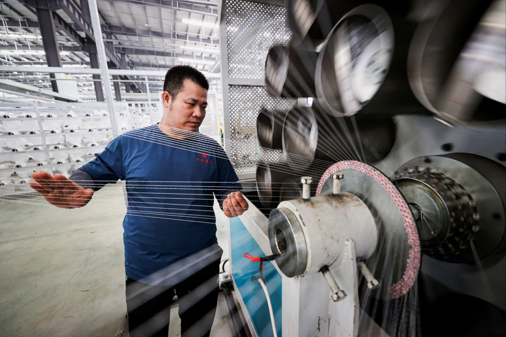 China’s producer price index (PPI) – which measures the cost of goods at the factory gate – slipped by 0.8 per cent last month. Photo: AFP