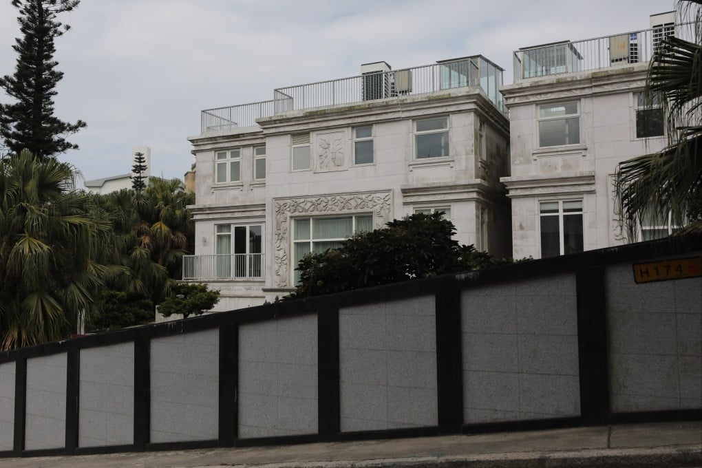 The Ho Shung-pun family has sold four town houses at 46 Plantation Road, The Peak. Photo: Xiaomei Chen