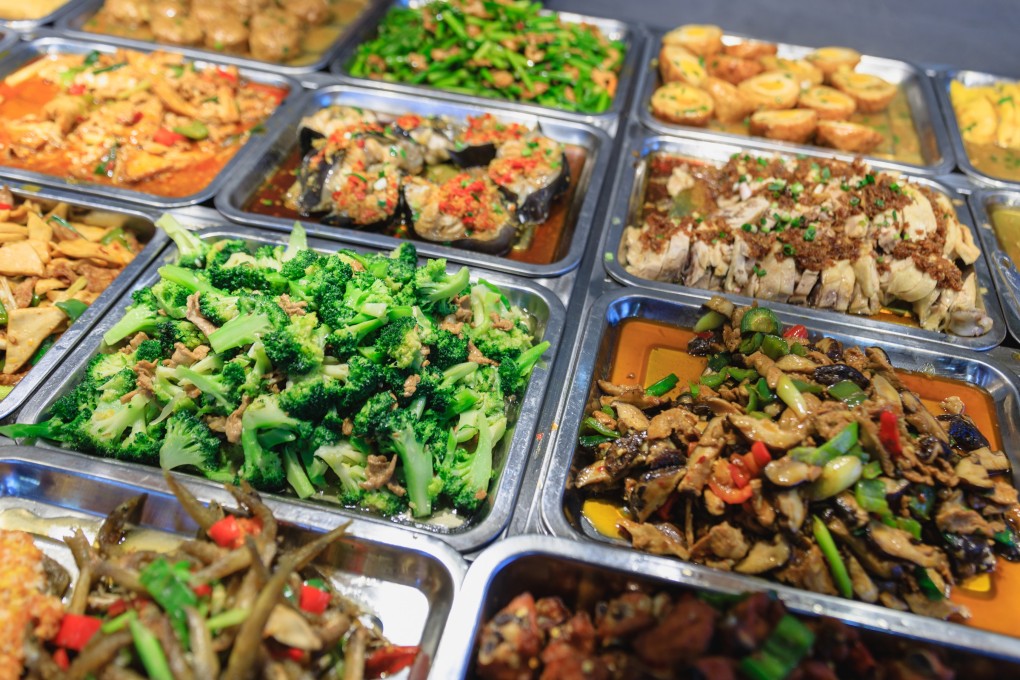 A buffet at a Chinese restaurant. Chinese-style buffets first emerged in the West in the mid-20th century, starting with the famed Chang’s Restaurant in California. Photo: Shutterstock