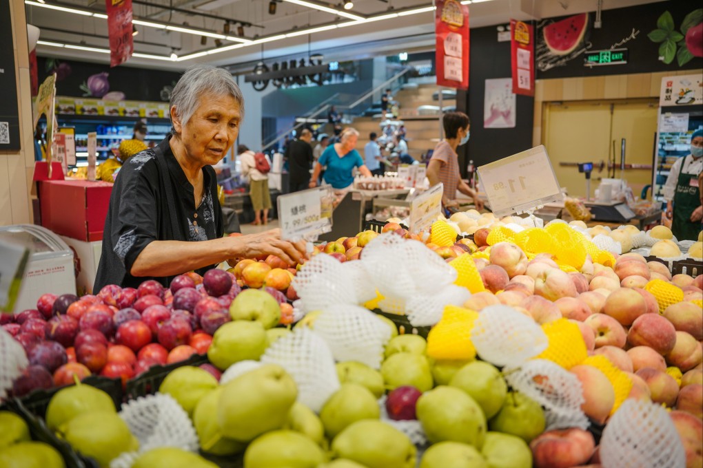 China’s consumer price index (CPI) edged down to a three-month low in June. Photo: EPA-EFE
