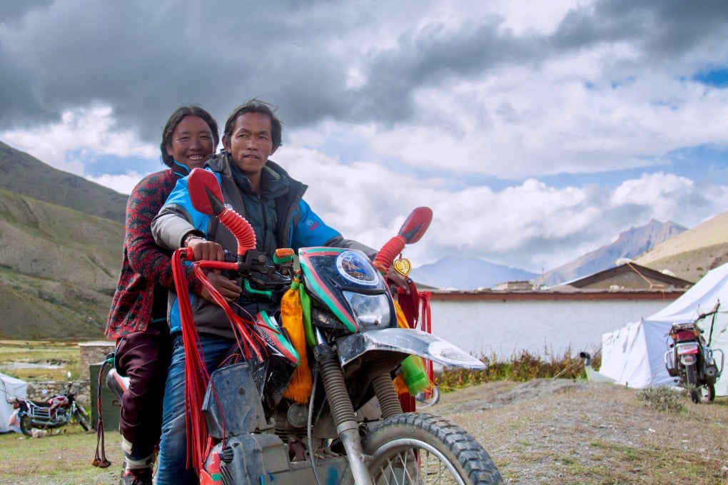 Thanks to the arrival of Chinese motorcycles, locals enjoy newfound mobility around Dolpo, part of the rugged region of Dolpa, the largest, but third-most sparsely peopled of Nepal’s 77 districts. However looming potholes on the road to development include concerns about noise and pollution. Photo: Neelima Vallangi