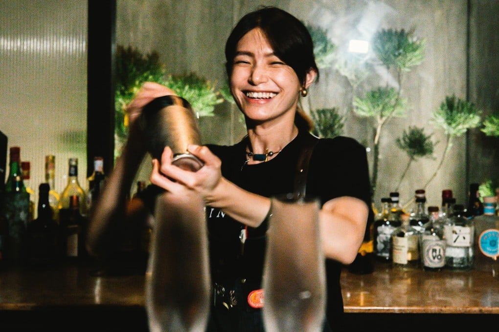 Grace Tsai at Taipei’s Indulge Experimental Bistro. She will be serving her cocktails that express Taiwanese culture through the use of local teas and other ingredients at a pop-up in Hong Kong. Photo: Indulge Experimental Bistro