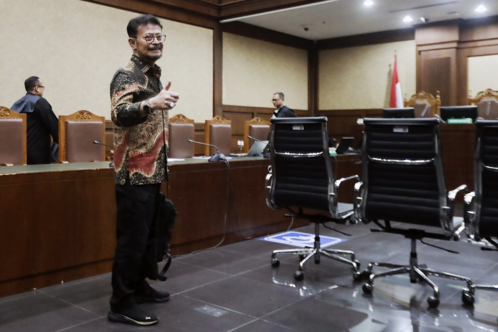 Indonesia’s former agriculture minister Syahrul Yasin Limpo used the money on luxurious cars, gifts and apartments, charter private jets, family parties and gatherings, and for religious observances and pilgrimages. Photo: EPA-EFE