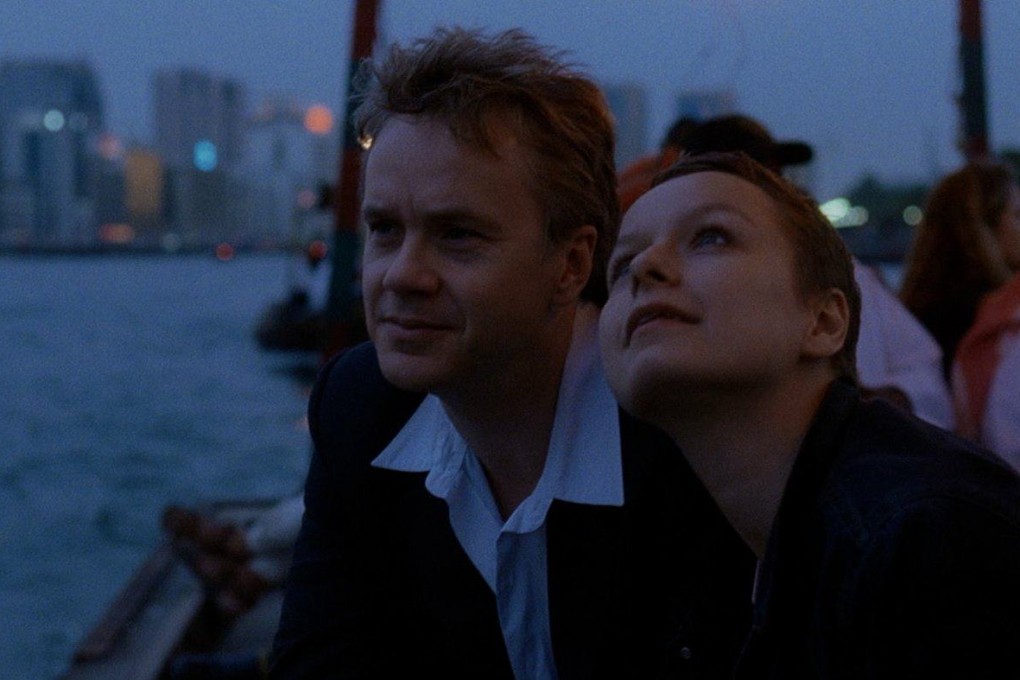 Tim Robbins and Samantha Morton in a still from Code 46. Shot in Shanghai on the fly, as well as in Dubai and elsewhere, Michael Winterbottom’s sci-fi takes elements from 1984, Blade Runner and Brazil and looks like a Wong Kar-wai film.