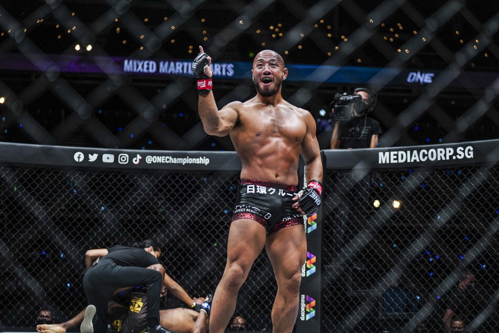 Hiroyuki Tetsuka has won his past five fights, including two this year, and has not lost since 2020. Photo: ONE Championship