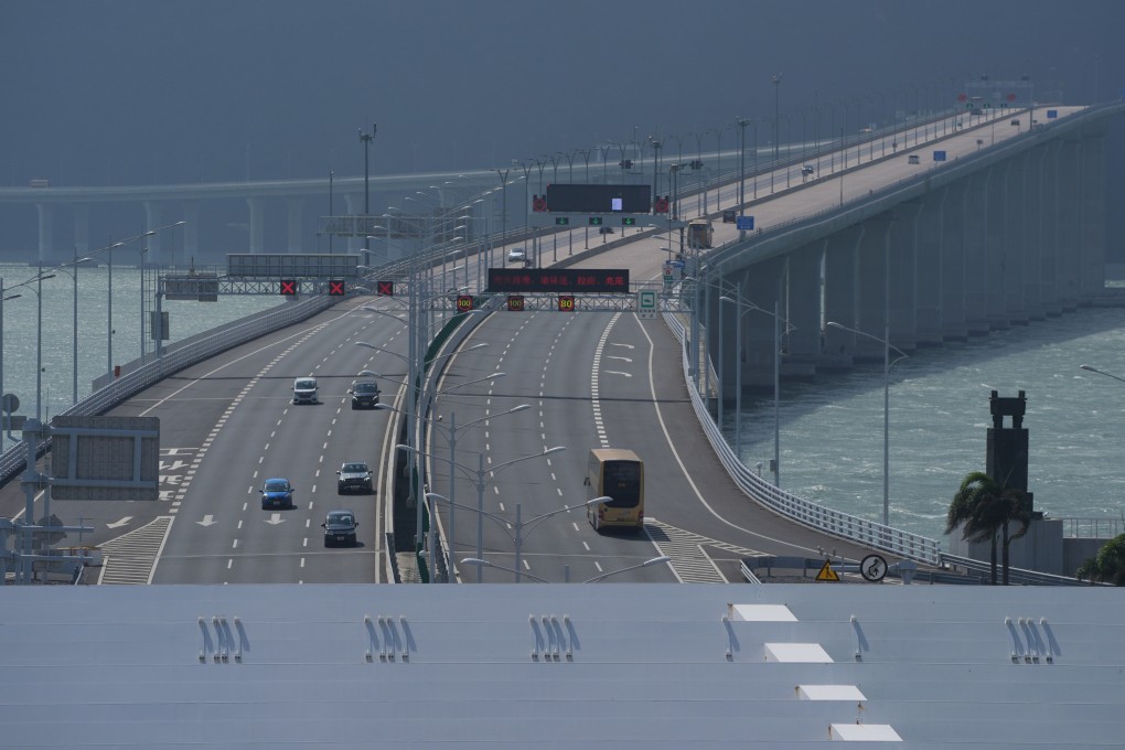 The Hong Kong-Zhuhai-Macau Bridge is a 55km sea crossing connecting the three cities. Photo: Eugene Lee