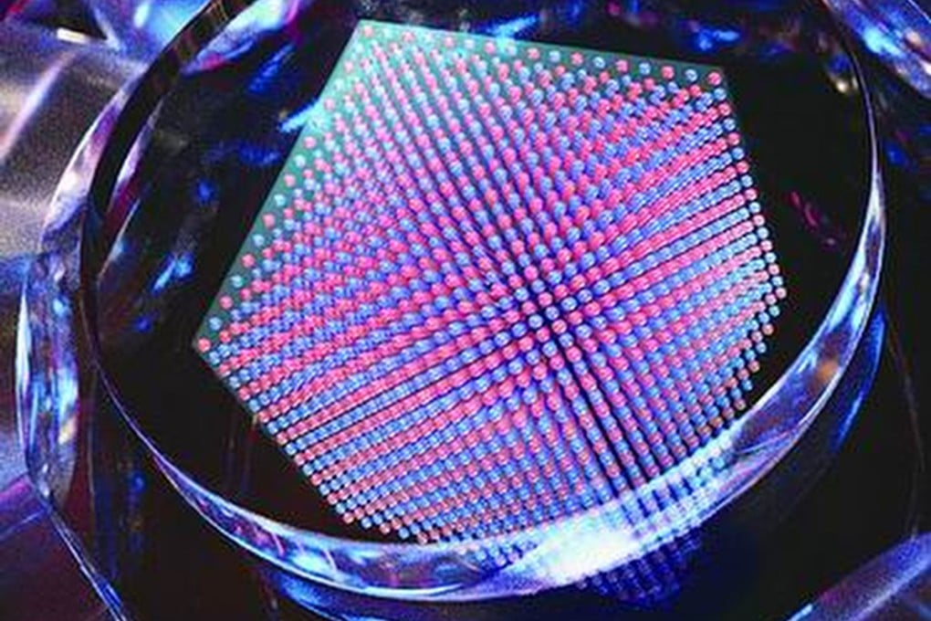 The fermionic Hubbard model simulator completed a task well beyond the capacity of classical computers. Illustration: Handout