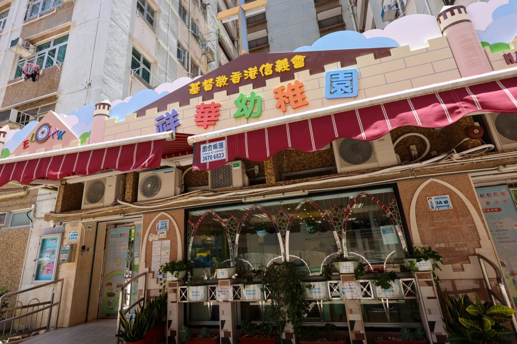 ELCHK Cheung Wah Kindergarten in Fanling says parents are worried about a kidnapping syndicate in the area. Photo: Jelly Tse
