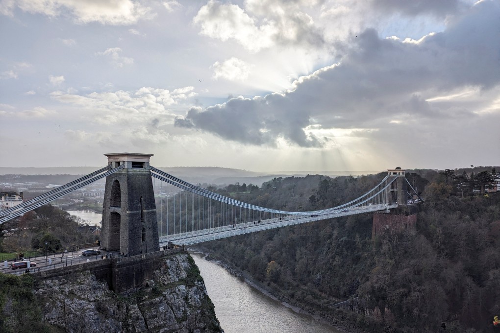 The Clifton Suspension Bridge visitor centre is closed due to the police activity after suitcases with “human remains” were found. Photo: Reuters