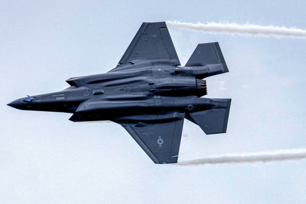 Leaked American files include manuals for the F-35 jet, pictured, as well as documents relating to the F-15, the Switchblade drone and precision-guided missiles. Photo: Reuters