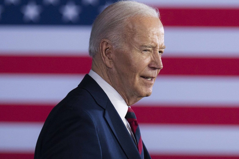 US President Joe Biden said that the national emergency executive order, subject to annual renewal, “must continue in effect” for the coming year. Photo: Bloomberg