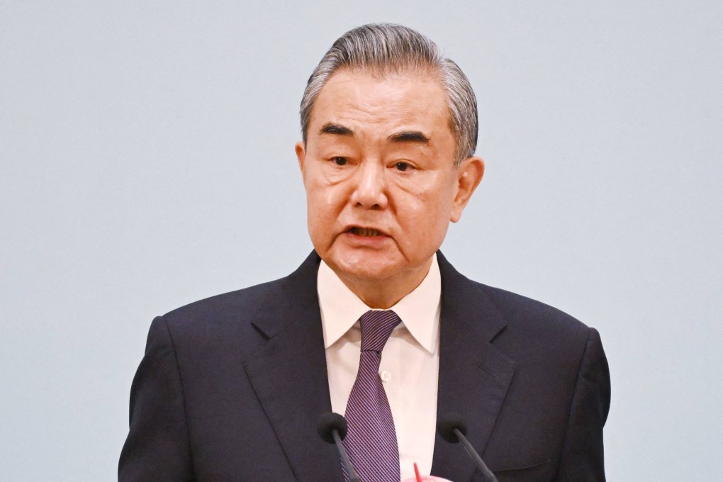 Foreign Minister Wang Yi said Nato made “groundless accusations” against China that it will never accept. Photo: AFP