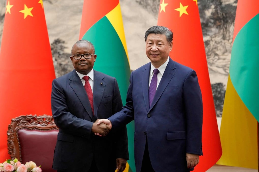 Guinea-Bissau’s President Umaro Sissoco Embalo and China’s President Xi Jinping have announced a new strategic partnership during a state visit. Photo: AFP